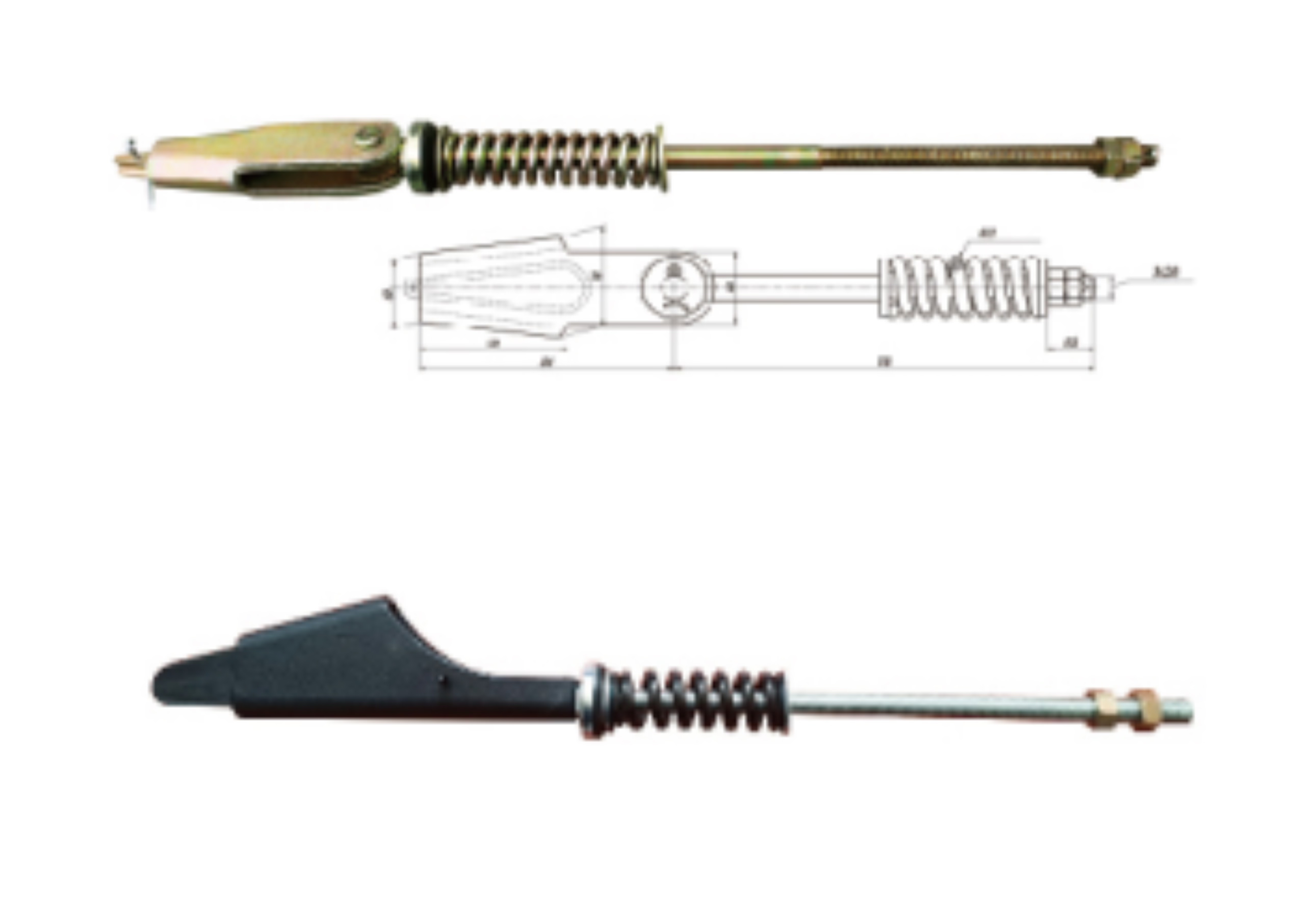 ELEVATOR ROPE FASTENING
