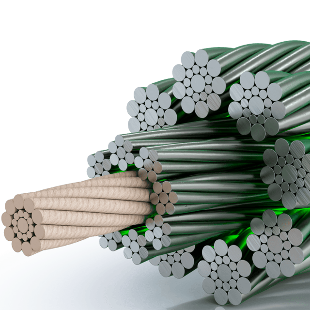 Elevator Mixed Core Steel Wire Rope