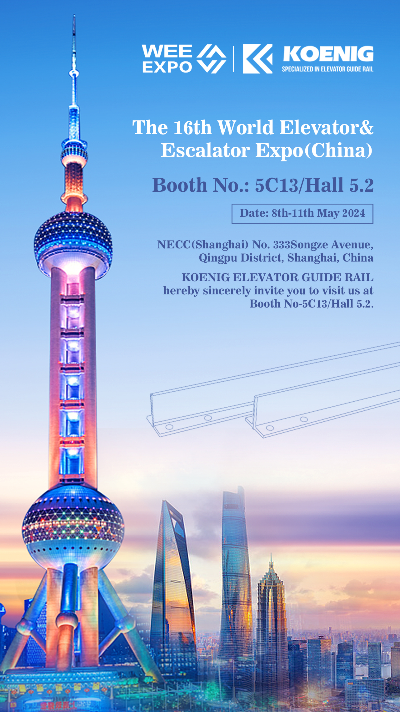 The exhibition attended by VITIN and KOENIG at the Shanghai International Convention and Exhibition 